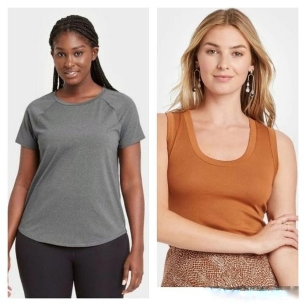 Bundle 2 top All In motion/ a new day